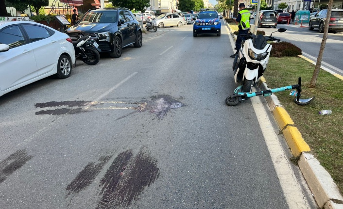 Alanya’da motosiklet ile BinBin çarpıştı: 1 ağır yaralı
