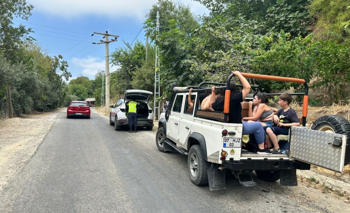 Alanya’da kurallara uymayan safari araçlarına ceza