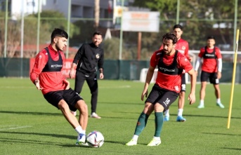 Alanyaspor, Galatasaray maçı hazırlıklarını sürdürdü