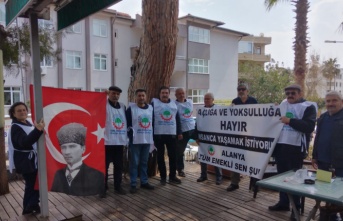 Tüm Emekli Sen'den Alanya’da kriz tepkisi