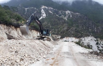 Alanya Belediyesi'nden yeni bağlantı yolu