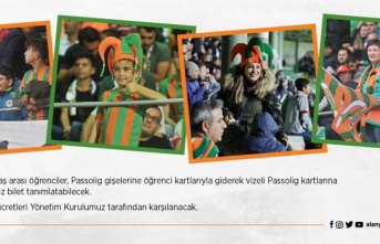 Alanyaspor’dan kadınlara ve öğrencilere biletler ücretsiz