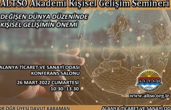 ALTSO Akademi’nin seminerleri hız kesmiyor