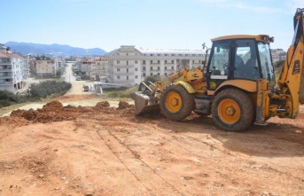 Payallar Mahallesi’nde yol çalışmaları sürüyor