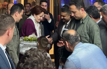 Akşener'i Arıkan karşıladı