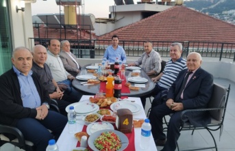 Alanya TSKGV üyeleri iftarda buluştu