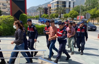 Alanya’da kablo hırsızları tutuklandı