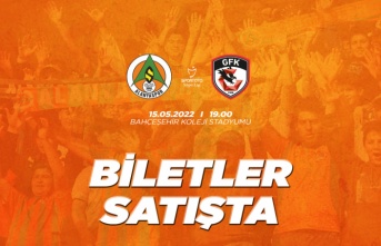 Alanyaspor - Gaziantep maçı biletleri satışa çıktı