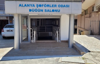 Alanya Şoförler Odası yenilenmeye başladı