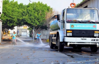 Alanya Belediyesi’nden hummalı çalışma