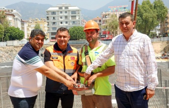 Alanya'da mega proje yükseliyor