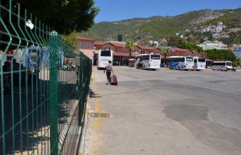 Alanya Otogarı’nda güvenlik çemberi oluşturuldu