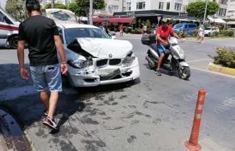 Alanya’da korkutan kaza!