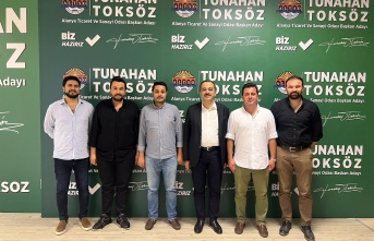 ALTSO Başkan Adayı Tunahan Toksöz’e ziyaretçi akını