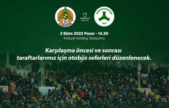 Giresunspor maçı ulaşım bilgilendirmesi