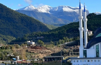 Kar Alanya'ya kadar indi