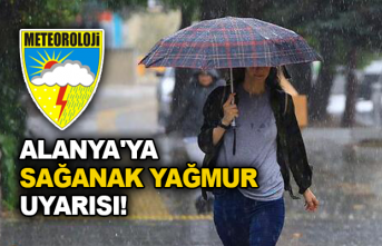 Meteoroloji’den Alanya için uyarı