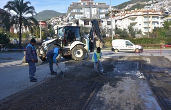 Asfalt yenileme çalışması Hacet Mahallesi'nde başladı