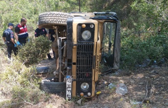 Alanya'da safari aracı uçuruma yuvarlandı: 1 ölü, 3 yaralı