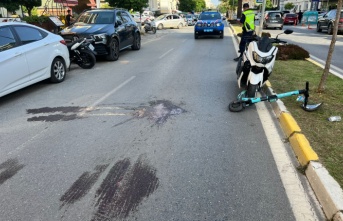 Alanya’da motosiklet ile BinBin çarpıştı: 1 ağır yaralı