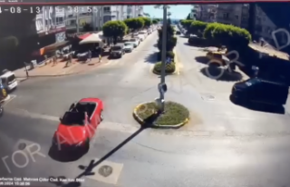 Alanya'da drift yapan ehliyetsiz sürücü ve...