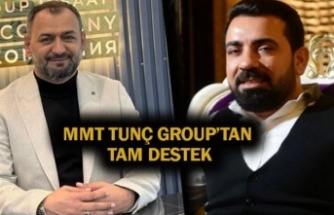 MMT Tunç Group’tan Mehmet Kuş’a tam destek