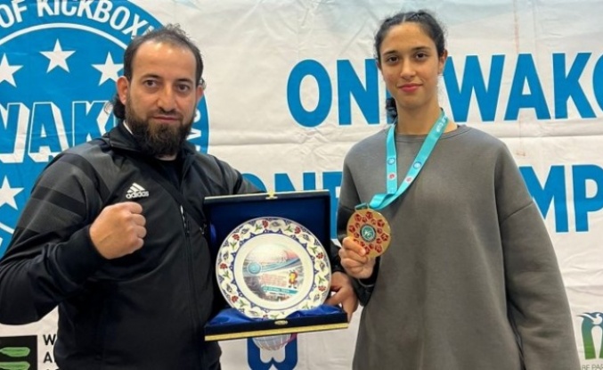 Alanyalı Feyza Güzyaka dünya şampiyonu oldu