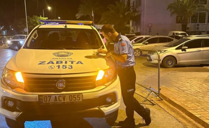Alanya'da taksimetreyi açmayan taksiciye ceza